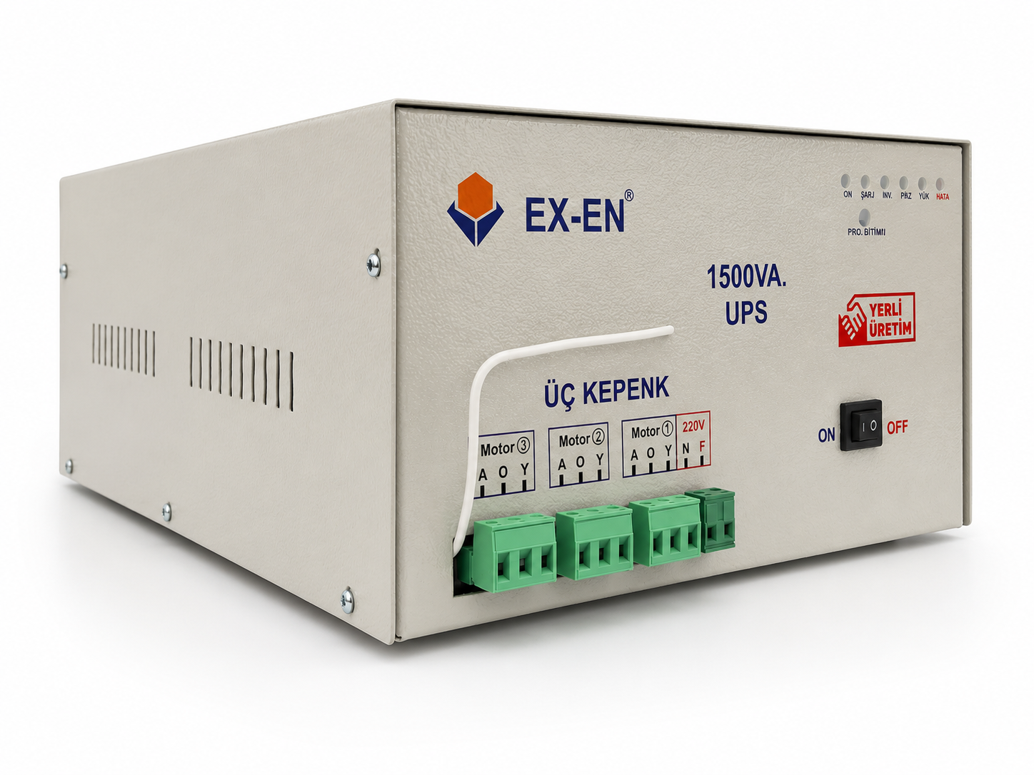 1500 Ups Üç Kanal